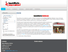 Tablet Screenshot of inmobiliariarobinson.com